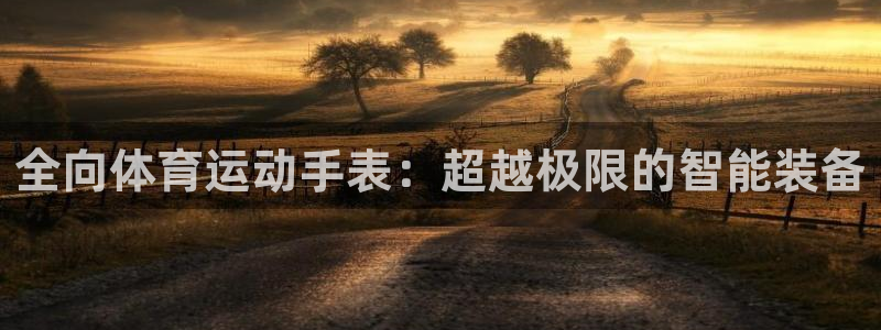 v站体育官网app下载：全向体育运动手表：超越极限的智能装备